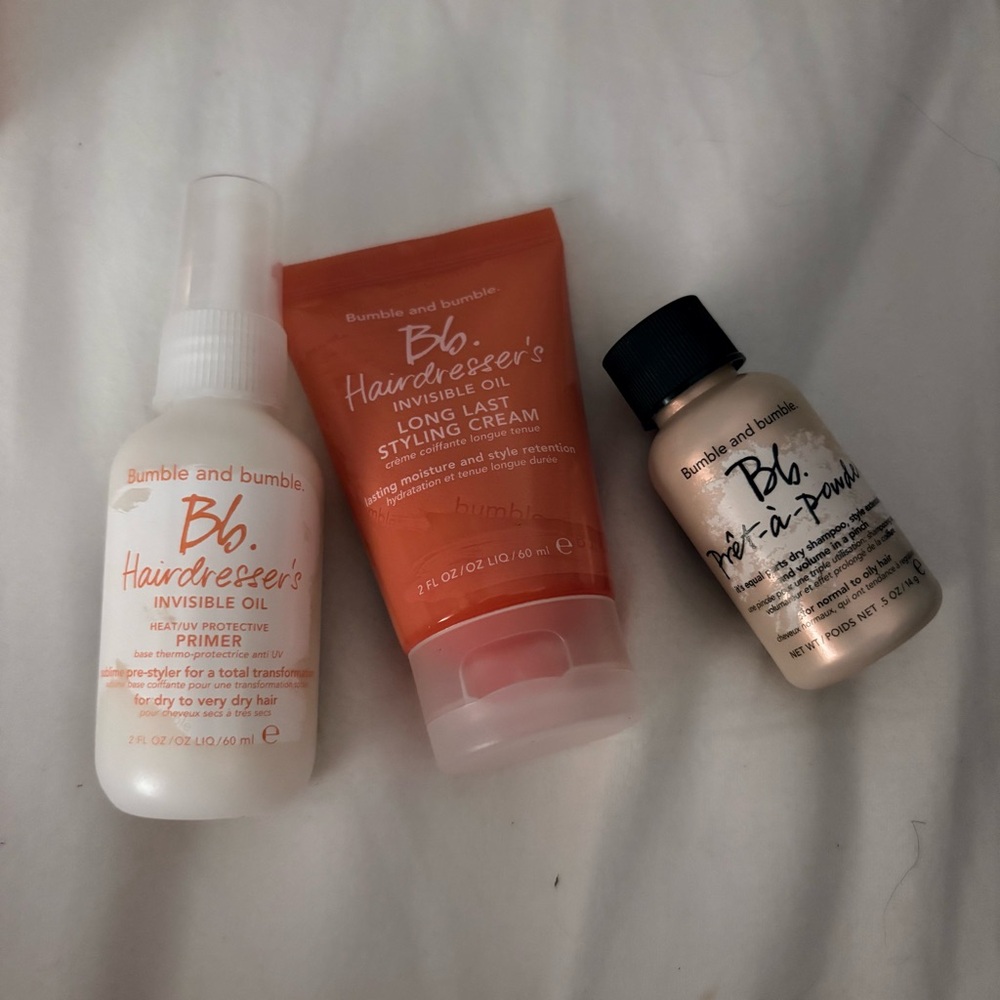 Bumble and bumble Hairdresser’s Invisible Oil 3pc Prep, Style, & Extend Hair Set - Picture 2 of 3